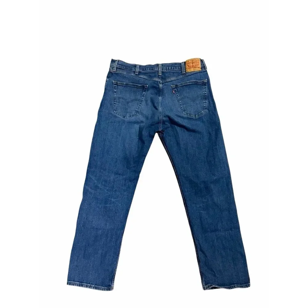 100% Cotton Men’s Levi’s 505 38X32 Dark Wash Jeans